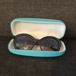 Kate Spade Black Sunglasses & Case